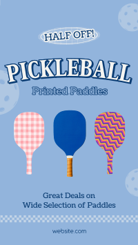 Pickleball Paddle Sale Instagram Reel