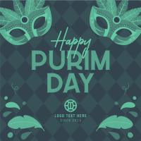 Purim Day Event Linkedin Post