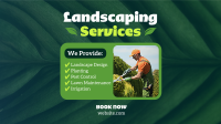 Landscaping Services List Animation