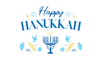 Hanukkah Menorah Animation