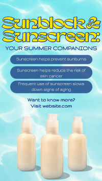 Sunscreen Beach Companion Video