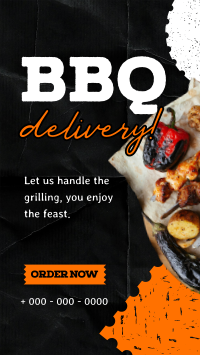 BBQ Delivery Instagram Reel Design