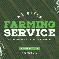 Trustworthy Farming Service Instagram Post