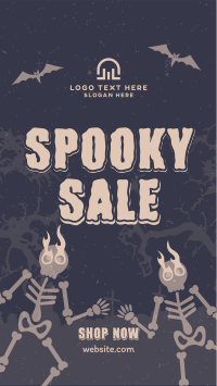 SkeletonFest Sale TikTok Video