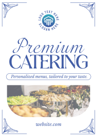 Premium Catering Poster Design