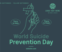 Suicide Prevention Flag Facebook Post