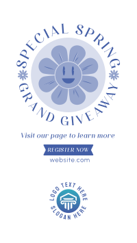 Spring Giveaway Facebook Story