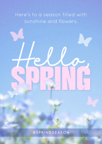 Spring Greeting Quote Flyer