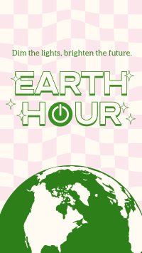 Earth Hour Retro YouTube Short