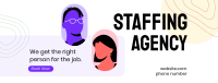 Staffing Agency Booking Facebook Cover