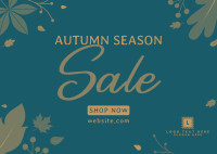 Seasonal Sale Postcard example 4