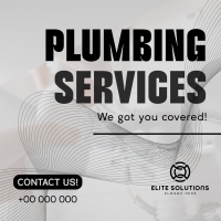 Plumbing Services Instagram Post Image Preview