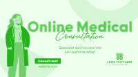 Online Specialist Doctors Animation