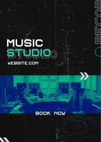 Music Studio Poster