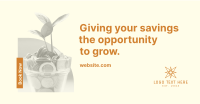 Grow Your Savings Facebook Ad