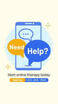 Online Therapy Consultation TikTok Video