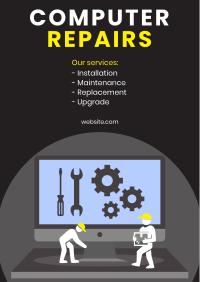 PC Repair Services Flyer