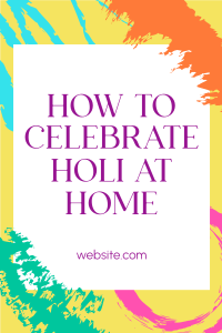 Holi Festival Pinterest Pin