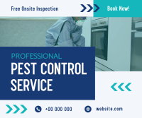 Professional Pest Control Facebook Post Design