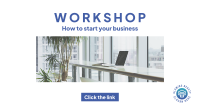 Workshop Business Facebook Event Cover