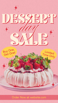 Retro Dessert Sale TikTok Video