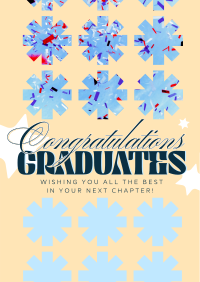 Geometric Graduation Flyer