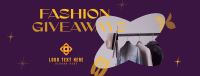 Fashion Dress Giveaway Facebook Cover