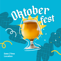 Oktoberfest Beer Festival Linkedin Post