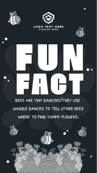 Bee Day Fun Fact Instagram Reel Image Preview