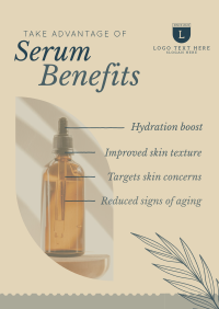 Organic Skincare Benefits Poster