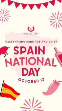 Celebrating Spanish Heritage and Unity Facebook Story