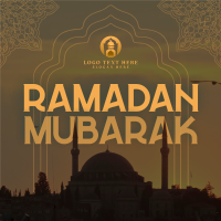 Traditional Ramadan Greeting Instagram Post
