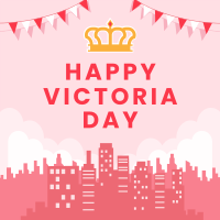 Celebrating Victoria Day Linkedin Post Design