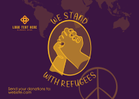 Refugee Postcard example 4