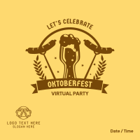 Celebrate Oktoberfest Instagram Post Design