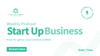 Simple Business Podcast Facebook Event Cover