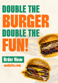 Burger Day Promo Flyer