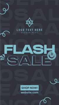 Flash Sale Video example 1