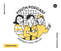 Youth Podcast Facebook Post