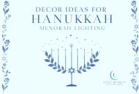 Happy Menorah  Pinterest Cover Image Preview