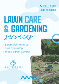 Lawn Care & Gardening Flyer