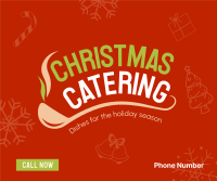 Christmas Catering Facebook Post