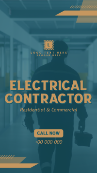  Electrical Contractor Service Instagram Story