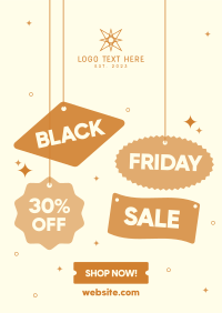 Sale Price Stickers Poster