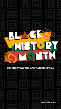 Celebrating African Diaspora Instagram Story