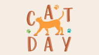 Happy Cat Day Animation
