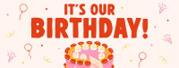 It's Our Birthday Facebook Cover