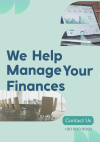 Modern Finance Consultant Flyer