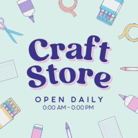 Kawaii Craft Shop Instagram Post