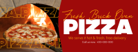 Hot and Fresh Pizza Facebook Cover